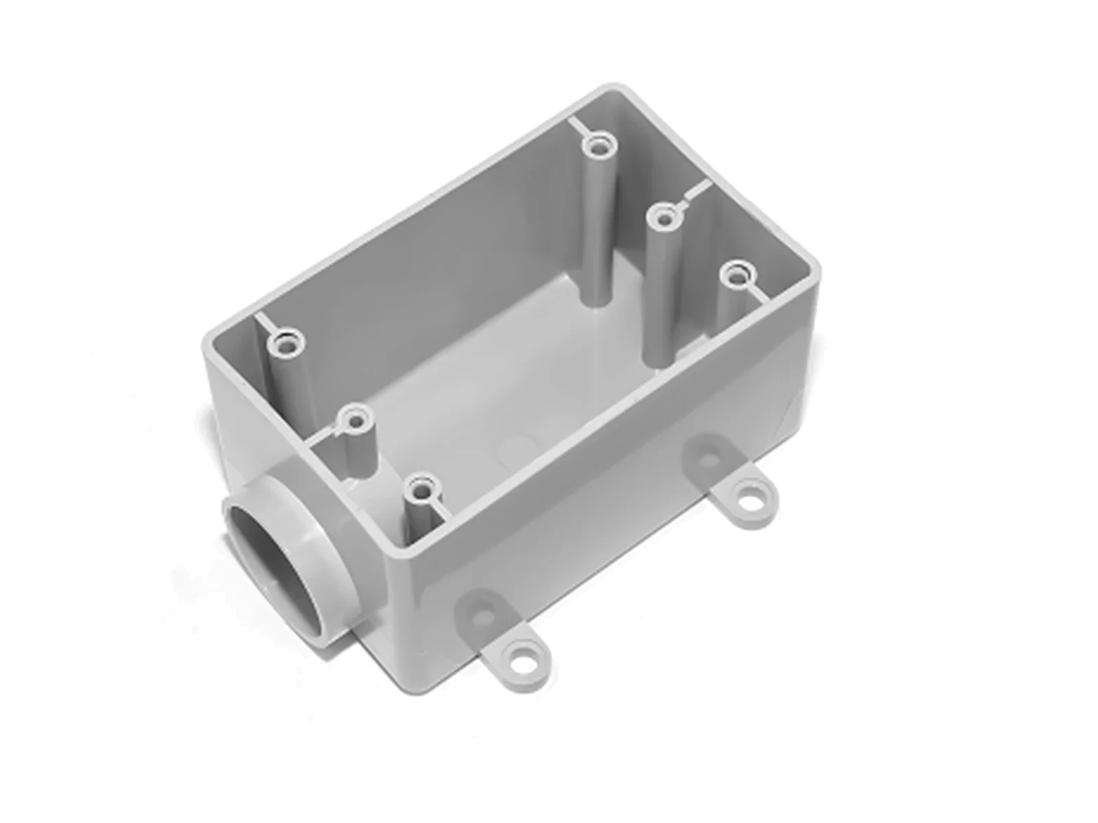 Single gang PVC electrical box